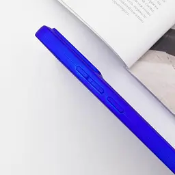 Чохол TPU GETMAN Liquid Silk Full Camera для Xiaomi Poco X6 Pro Синій / Iris - мініатюра 4
