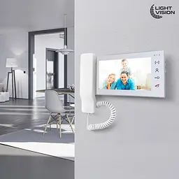 Відеодомофон 7" FHD Light Vision SEOUL з трубкою (82-00232) - мініатюра 7