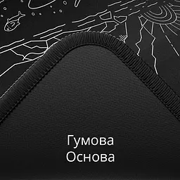 Ігрова поверхня Dark Project Terra Nostra XL Black (DPMP_NOSTRA_BLACK_XL) - мініатюра 6