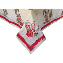 Скатертина Lefard Home Textile Snowing гобеленова 100х100 см (716-171) - мініатюра 3