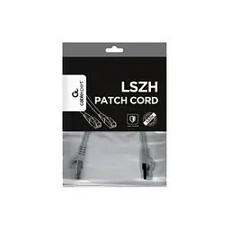 Патч-корд Cablexpert S/FTP Cat 6A CU LSZH 1.5м grey (PP6A-LSZHCU-1.5M) - мініатюра 4