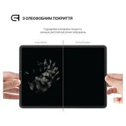 Скло захисне Armorstandart Glass.CR Samsung Galaxy Tab S10 Lite/S10 FE/S9 FE/S9 Clear (ARM69745) - мініатюра 3