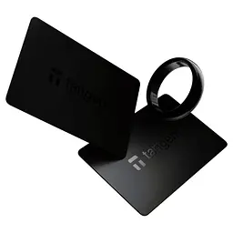 Криптогаманець Tangem Ring Wallet 2.0 набір з 2 карток та 1 кільця 9US Розмір 18.89мм Black - мініатюра 3