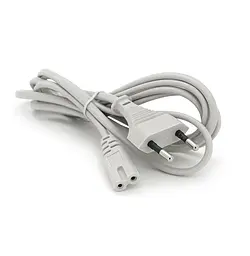 Кабель живлення Voltronic 2PIN Powercord IEC-C7 CEE 7/16 0.75mm Grey 1.8m