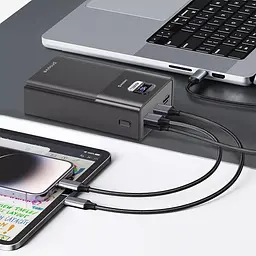 Портативна батарея - зовнішній акумулятор Proove Giant 40000mAh 100W чорний - мініатюра 7