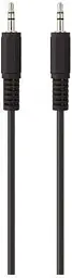 Аудіокабель AUX Mini-Jack 3,5 — Mini-Jack 3,5 Belkin MiniJack 1m Black