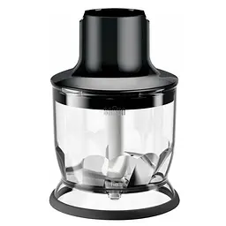 Подрібнювач (HС) для блендера Braun AX22110051 (MQS 200 Black) 350 мл чорний - мініатюра 3