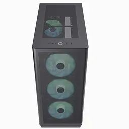 Корпус APNX Creator C1-R Black без БП (APCM-CR01243.11) - мініатюра 2