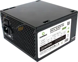 Блок живлення GameMax GM-600 APFC 600W 80+ Black (GM-600 80+ APFC Black) - мініатюра 2