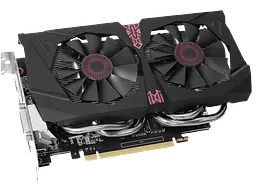 Відеокарта GeForce GTX 1060 6GB Asus Strix Direct CU II OC (STRIX-GTX1060-DC2O6G) Б/В - мініатюра 2