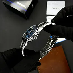 Чоловічий годинник Casio MTP-1374D-2A Сріблястий ( AT1141-0110 ) - мініатюра 4