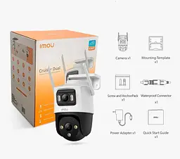Wi-Fi IP камера IMOU Cruiser Dual 8MP (3+5) - мініатюра 5