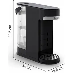 Електрочайник-диспенсер Tefal Instant Hot Water чорний 2 л (BR3508E0) - мініатюра 14