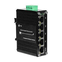 PoE-комутатор 5-портовий E-LINK LNK-IMC005GP з 4 портами PoE (73-00151) - мініатюра 3