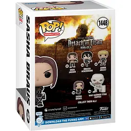 Фігурка Funko Pop! Attack on Titan: Саша Браус 9.6см (67927) [118187] - мініатюра 3