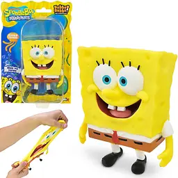 Іграшка тягнучка Губка Боб SpongeBob антистрес з піском супергнучка 10 см