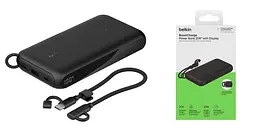 Belkin Акумулятор портативний літій-іонний Power Bank 20000мА·рік, 20Вт, з дисплеєм, чорний - мініатюра 7