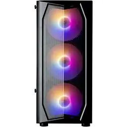 Корпус Zalman N4 (Rev.1), Black, Mid Tower, без БР, для ATX/Micro ATX/Mini ITX, 1xUSB 3.0/2xUSB 2.0, макс. CPU - 163 мм / VGA - 315 мм, 3x140 мм RGB / 3x120 мм RGB, бічна панель із загартованого скла - мініатюра 3