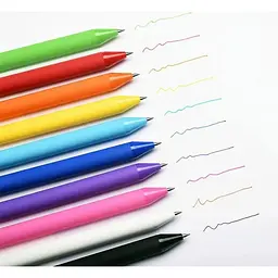 Набір ручок KacoGreen K1015 Pure Gel Ink Pen 10шт [118447] - мініатюра 4