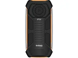 Мобільний телефон Sigma mobile X-style 323 RAIN Black-Orange (4827798885727) - мініатюра 2