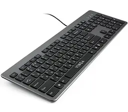 Клавіатура Vinga KB735 black-grey (KB735 black-grey) - мініатюра 3