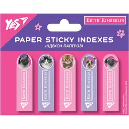 Індекси паперові Yes Keith Kimberlin 50x15 мм 100 шт. (170309)