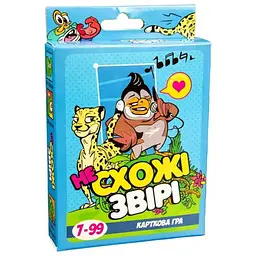 Гра настільна STRATEG Несхожі звірі" 30223