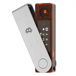 Апаратний гаманець для криптовалют Ledger Nano X Orange BTC (LNXOBTC)