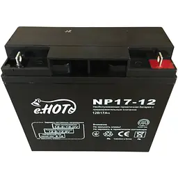 Акумуляторна батарея 12V 17Ah ENOT (181 х 76 х 167)