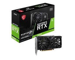 Відеокарта GeForce RTX 3050 6GB MSI Ventus 2X E OC (RTX 3050 VENTUS 2X E 6G OC)