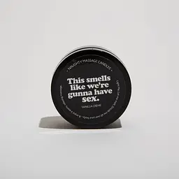 Масажна свічка міні з ароматом ванільного крему This Smells Like Sex 50g - мініатюра 4