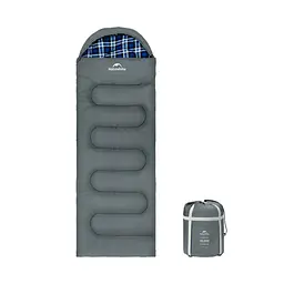 Спальник з капюшоном Naturehike Clear Sky CNK2450WS042, сірий