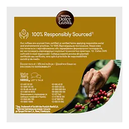 Уцінка. Кава в капсулах NESCAFE Dolce Gusto Espresso Milano 99.2 г (16 шт. по 6.2 г) - мініатюра 5