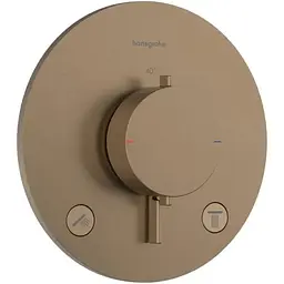 Термостат для душу Hansgrohe Ecostat Comfort S прихованого монтажу 2 function brushed bronze 33715140