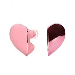 Вібратор-серце імітує постукування колір: рожевий Loveline (Нідерланди) Loveline LL049391 103155