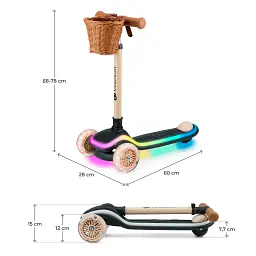 Самокат Kinderkraft Raket Beige (KRRAKE00BEG0000) - мініатюра 6