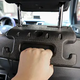 Підлокітники для безпеки автомобіля 2го покоління гачки для спинки Чорний - мініатюра 2