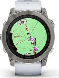 Смарт-годинник Garmin Epix Pro [Gen 2] Sapphire Edition 51mm Titanium with Whitestone Band [010-02804-10] [86531] - мініатюра 5