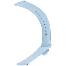 Ремінець Silicone 20 мм Watch Active/Galaxy S4 42 мм/Gear S2/Xiaomi Amazfit Mist Синій
