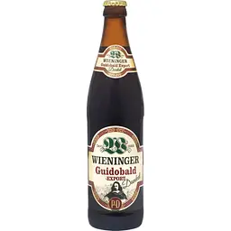 Пиво Wieninger Guidobald Export Dunkel темне 5% 0.5 л 