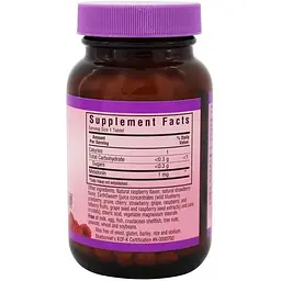 Мелатонін Bluebonnet Nutrition Earth Sweet Chewables зі смаком малини 1 мг 60 таблеток - мініатюра 2