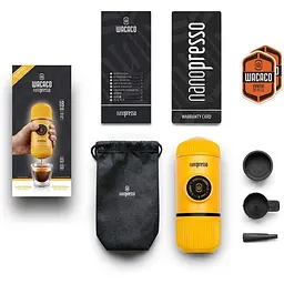 Еспресо-кавоварка Wacaco Nanopresso (Жовтий) - мініатюра 7