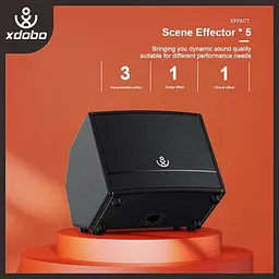 Портативна акустика Xdobo BMTL Artist 300W з пультом бездротова - мініатюра 5