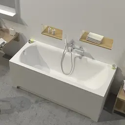 Ванна акрилова Ravak Domno 170x75 XAU0000038 Білий - мініатюра 4