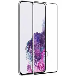 Захисне скло Toto 5D Cold Carving Tempered Glass Samsung Galaxy S20+ Black - мініатюра 2