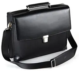 Діловий портфель зі шкіри та нейлону Fouquet 39х31х10.5 см sum0026918