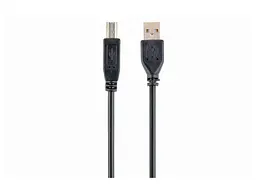Кабель Cablexpert USB 2.0 AM/BM 4.5m Black (CCBP-USB2-AMBM-15)