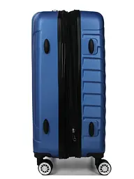 Валіза середня M ABS-пластик Madisson Snowball 03403 68х44х27см 68+13л Темно-синій - мініатюра 7