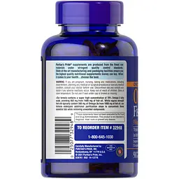 Жирні кислоти Puritan's Pride One Per Day Omega 3 Fish Oil 950 mg 90 капсул - мініатюра 3