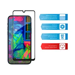 Скло захисне ACCLAB Full Glue Samsung M22 (1283126517518) - мініатюра 4